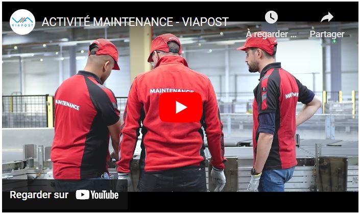 Film activité maintenance Viaposte